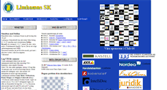 Desktop Screenshot of limhamnssk.se